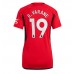 Manchester United Raphael Varane #19 Kopio Koti Pelipaita Naisten 2023-24 Lyhyet Hihat